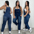 Braga enteriza en jeans de dama (rigido) 8029