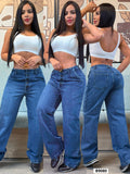 cargo en jeans de dama 9080