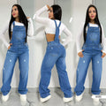 Braga enteriza en jeans rigido 586